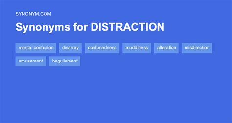 easily distracted synonym|another word for distract.